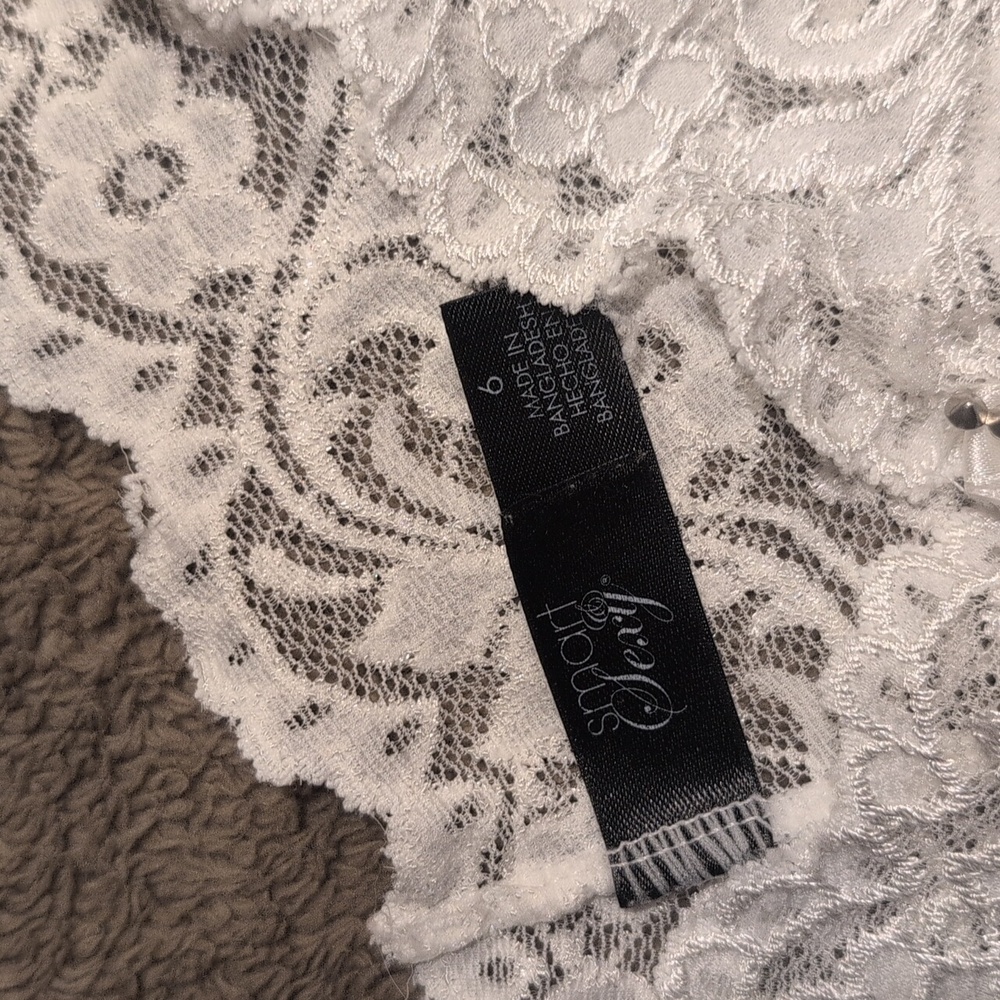 Lace Women's Intimates Pink and White Set - NWOT - Picture 2 of 5